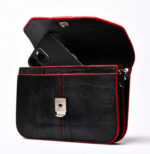 کيف دوشي چرم طبیعی ستين - Image 3