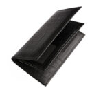 کيف پول کتي چرم طبیعی خط دار - Image 2