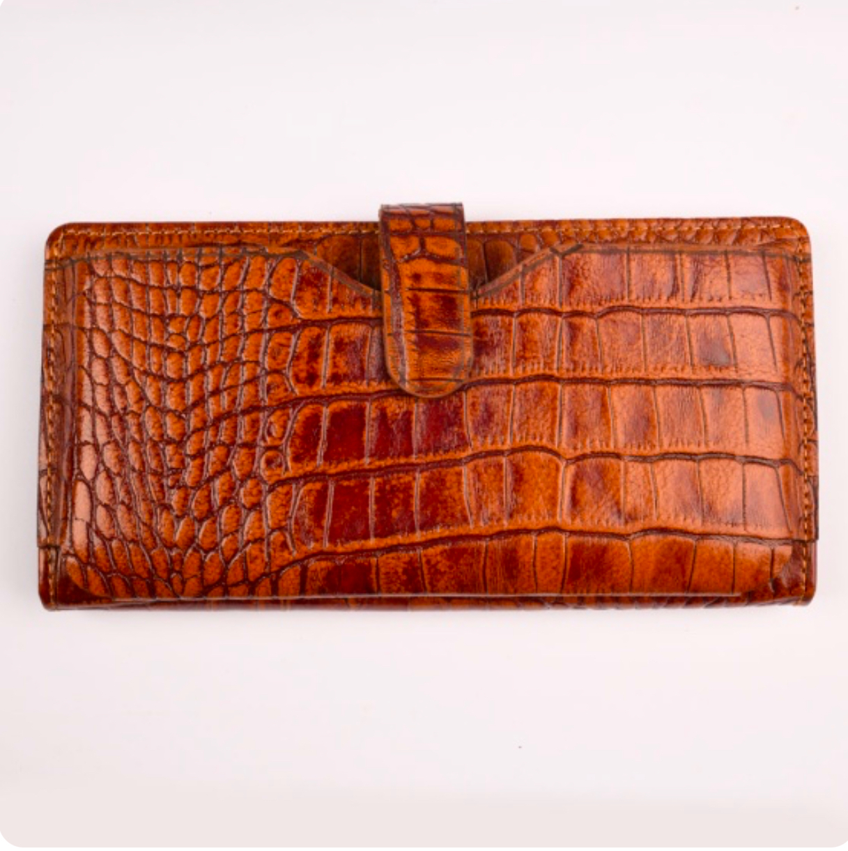 IMG_7574 کيف کتي زبانه دار چرم طبیعی - Image 1