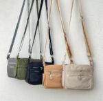 کیف دوشي ساتن جلو زيپ - Image 3