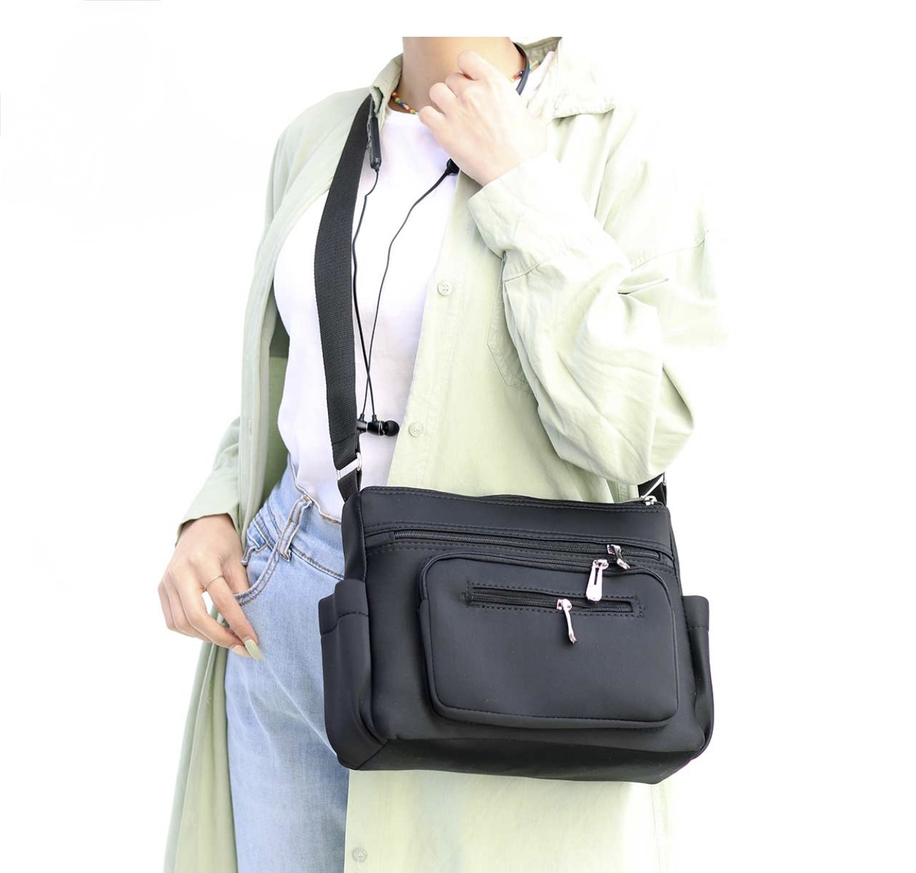 IMG_7646 (1) کیف پاسپورتي برزنتي چند زيپ - Image 1