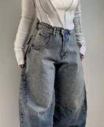 شلوار خمره اي گازوييلی (30129C2) - Image 2