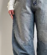 شلوار خمره اي گازوييلی (30129C2) - Image 3