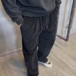 شلوار مخمل کبريتي وراداتي