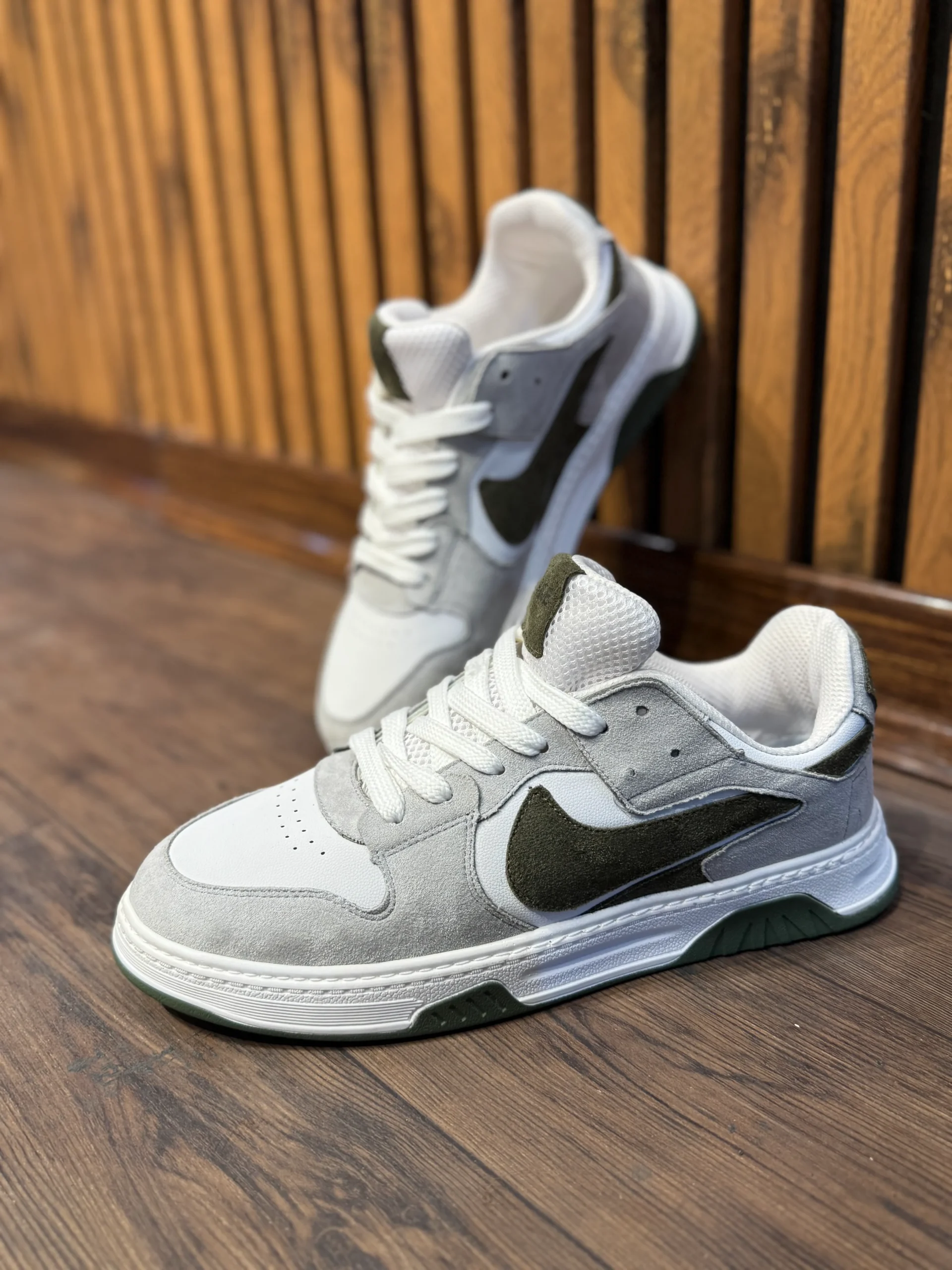 IMG_9767-scaled کتونی وينر سايز بزرگ سفيد سبز - Image 1