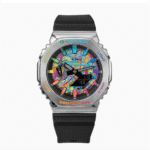 ساعت جي شاک2100 صفحه رنگي مشکي