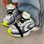 کتوني دخترانه بالانسيگا 3XLد سفيد فسفري