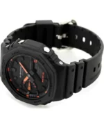 ساعت جي شاک 2100 مشکي عقربه نارنجي - Image 4