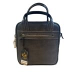 کيف دوشي چرم طبیعی 301 طوسي - Image 4