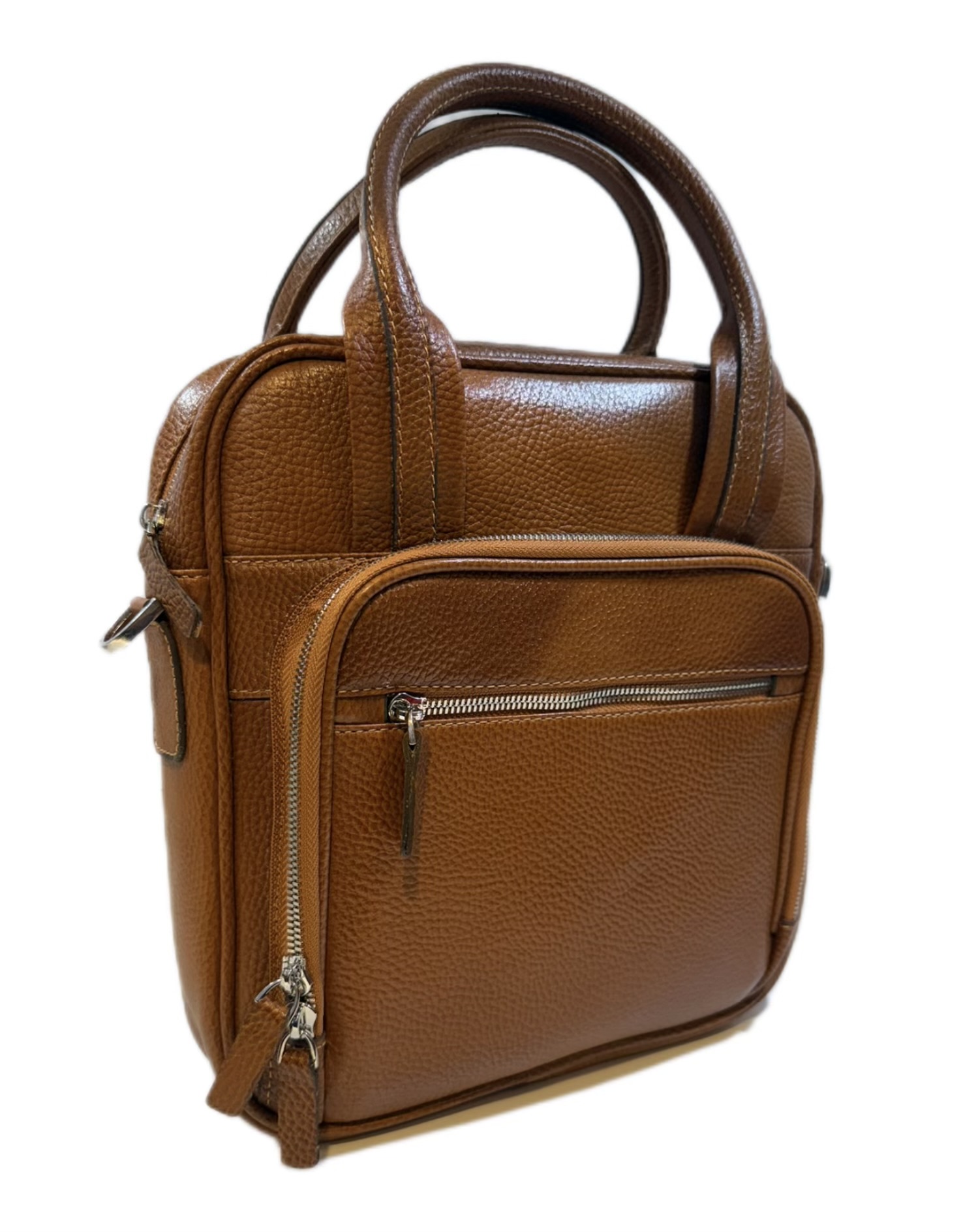 photo-output-2025-01-05T210954.388 کيف دوشي چرم طبیعی301 عسلي - Image 1