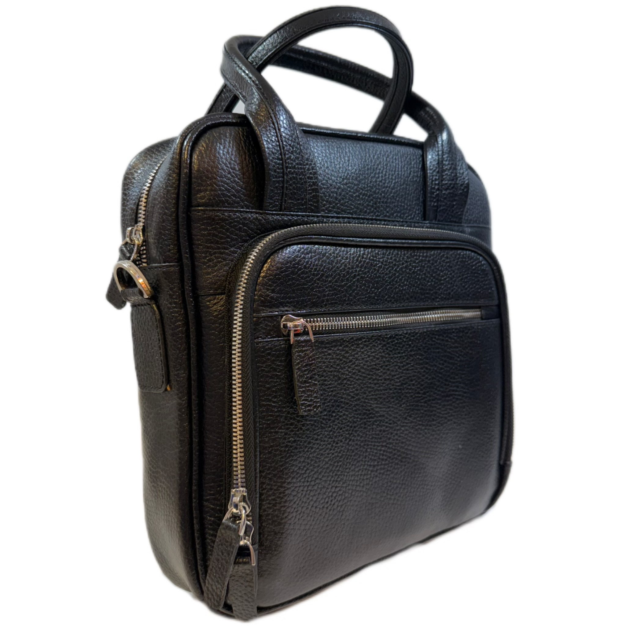 photo-output-2025-01-05T212320.265 کيف دوشي چرم طبیعی 301 مشکي - Image 1