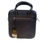 کيف دوشي چرم طبیعی 301 سرمه اي - Image 2