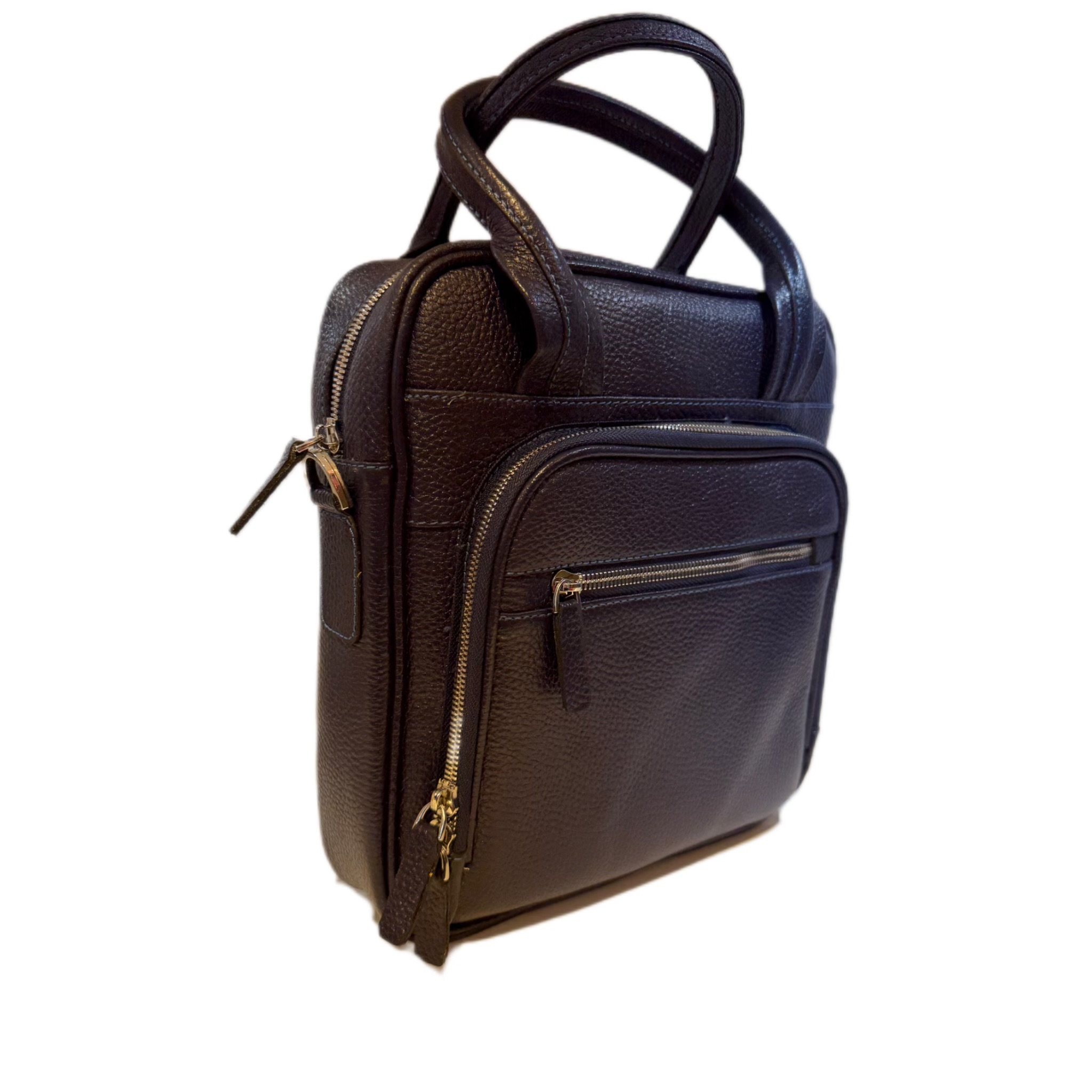 photo-output-2025-01-05T213313.184 کيف دوشي چرم طبیعی 301 سرمه اي - Image 1