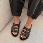 صندل زنانه سه سگک ريکاردو