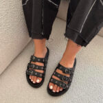 صندل زنانه سه سگک ريکاردو