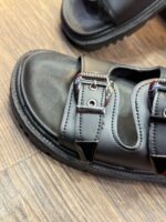 صندل زنانه دو سگک مشکي - Image 3