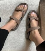 صندل زنانه دو سگک انگشتي - Image 3