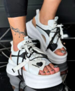 صندل زنانه لژدار قلبي - Image 5