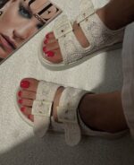 صندل زنانه مکرومه