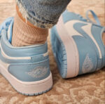 کتاني مردانه جردن وان سفيد آبي - Image 5