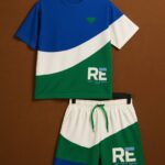 ست تيشرت شلوارک طرح BOTEGA