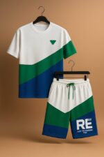 ست تيشرت شلوارک طرح BOTEGA - Image 3