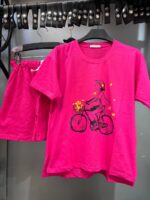 ست تيشرت شلوارک دوچرخه