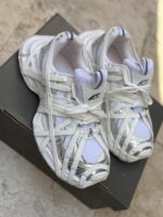 کتاني بالانسيگا اسپايدرِي سفيد نقره اي - Image 2