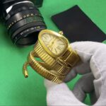 ساعت مچي زنانه بولگاري ماري طلايي