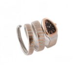 ساعت بولگاري ماري زنانه رزگلد نقره اي مشکي - Image 3