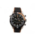 ساعت مردانه امگا سيمستر کرنوگراف سيلور مشکي