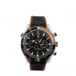 ساعت مردانه امگا سيمستر کرنوگراف سيلور مشکي