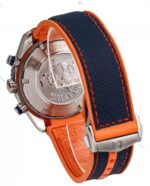 ساعت مردانه امگا سيمستر کرنوگراف سرمه اي نارنجي - Image 2