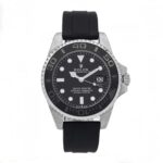 ساعت رولکس مردانه ياخ مستر بند رابر سيلور مشکي