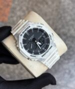 ساعت جي شاک2100سفيد پوليشي - Image 4