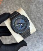 ساعت جي شاک2100مشکي صفحه رنگي - Image 5