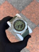 جي شاک2100سبز ارتشي صفحه سيلور - Image 3