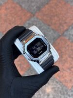 ساعت جي شاکG5600مشکي سيلور - Image 3