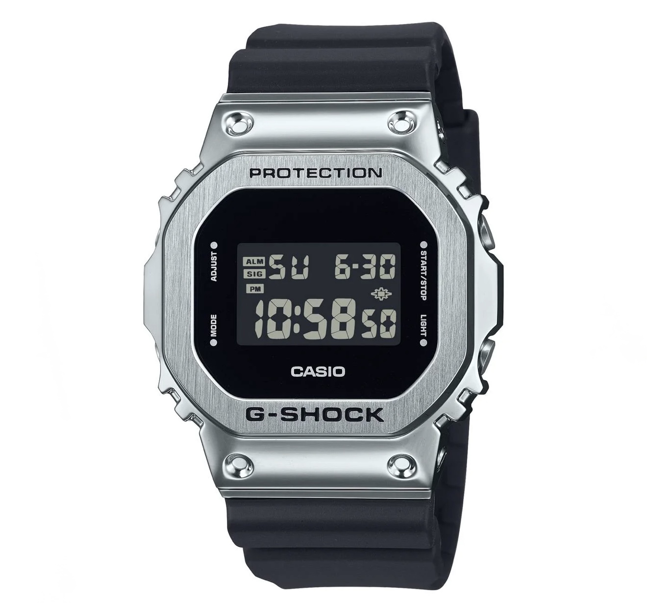 Screenshot ساعت جي شاکG5600مشکي سيلور - Image 1