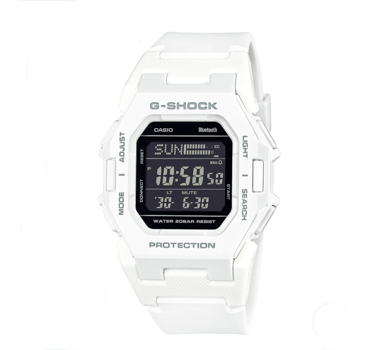IMG_5774 ساعت جي شاکG500 سفيد - Image 1
