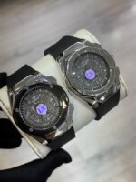 ساعت هابلوت مردانه چندضلعي نقره اي صفحه اسکلتون - Image 2