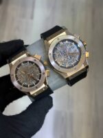 ساعت مچي کرنوگراف هابلوت مردانه رزگلدمشکي - Image 2