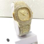 ساعت فول نگين زنانه پتک فيليپ طلايي