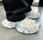 کتاني بالانسيگا اسپايدري سفيد آبي