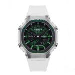 جيشاک GMA-S2100 سفيد شيشه اي صفحه سبز