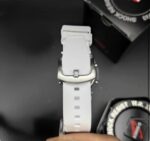 ساعت جيشاک2100سفيد شيشه شفاف عقربه رنگي - Image 5