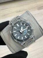 ساعت جيشاک 2100شيشه اي عقربه سفيد - Image 2