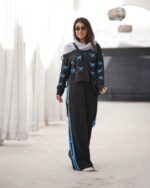 ست شوميز شلوار مدل پاپيوني