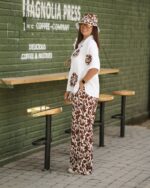 ست سه تيکه شوميزشلوار کلاه هاوين - Image 5