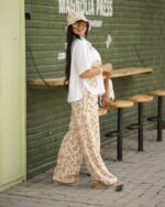 ست سه تيکه شوميزشلوار کلاه هاوين - Image 6